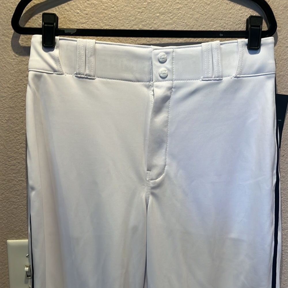 New Champro Men’s Baseball Pants White Classic Loose Fit Size Medium NWT - Picture 3 of 11